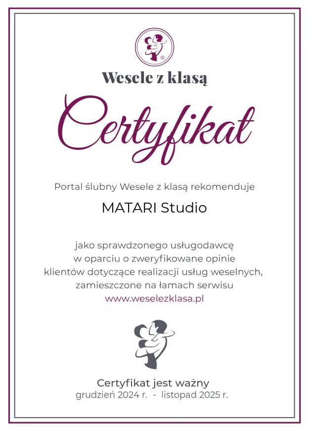 MATARI Ariel Matysiak | Wideofilmowanie wesel